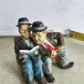 Extremely Rare! Laurel and Hardy Reading a Book Figurine Statue Image 5