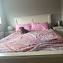 king size bed frame and lockers Image 2