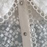 RIVER ISLAND white daisy print sheer blouse Sz 16UK - Bnwt Rrp 40 sterling Image 2