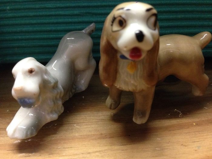 Vintage Doll / Dogs