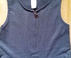 Grey dress for school.  Age 8-9