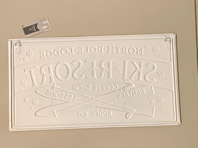 Large Tin Sign