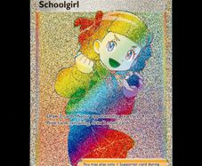Schoolgirl 277/264 Rainbow Hyper Secret Holo Rare SWSH Fusion Strike Pokemon Card