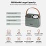 60000mAh 222Wh Jump Starter Power Bank Station PD 60W Portable Charger Car Booster Starting Device Outdoor Image 2
