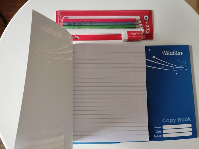 Casio scientific calculator, maths set, copybooks, pencils, eraser & formulae/tables book