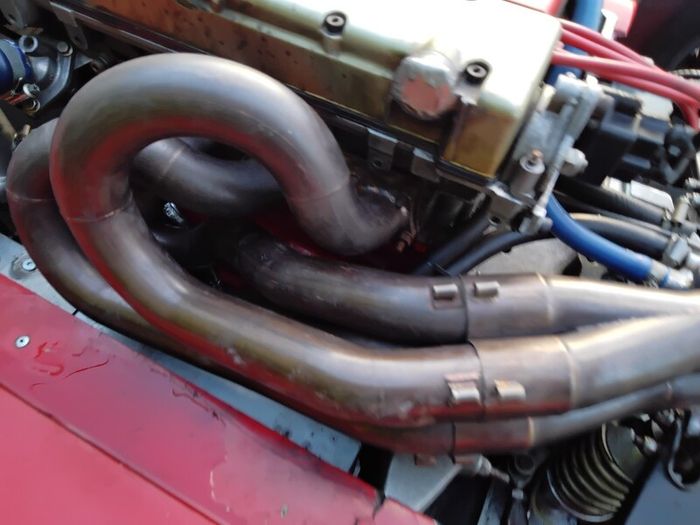 race car with spares at extra cost