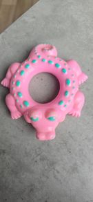 Pink Alligator Float for Beachcomber with Aqua Spots Baby Seaponies Sea MLP G1 My Little Pony Accessories