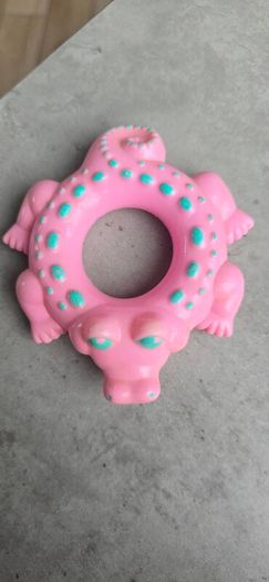 Pink Alligator Float for Beachcomber with Aqua Spots Baby Seaponies Sea MLP G1 My Little Pony Accessories