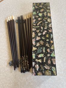 Mother of Pearl Choosticks in box