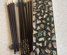 Mother of Pearl Choosticks in box