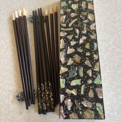 Mother of Pearl Choosticks in box