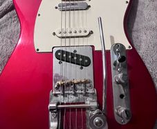 Fender USA Telecaster - Chrome Red