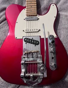 Fender USA Telecaster - Chrome Red