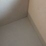 Cream leather box with suede interior. includes lid Image 6