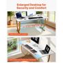 Executive Desk, 160 cm W x 80 cm D Large Office Desk, Modern Computer Table Conference Meeting Room Table Image 6