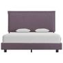 Bed Frame Taupe Fabric 135x190 cm Image 2