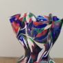 Mid-century layered glass vase Image 2