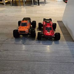 remote control  cars x2