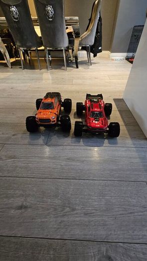 remote control  cars x2