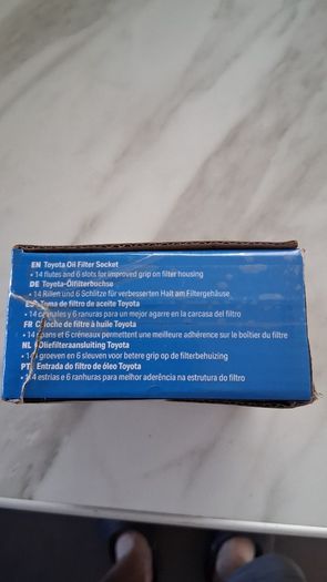 Oil filter socket