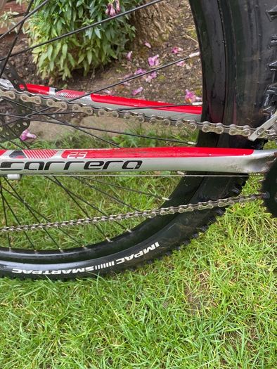 Carrera Mountain Bike silver/red