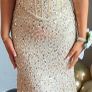Gold debs dress Image 2