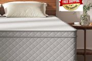 12 Inch Single Mattress, 7-Zone Hybrid Single Bed Mattresses, Memory Foam Mattress with Pocket Sprung with Medium Firm for Body Support &amp; Pressure Relief - 90x190x30cm