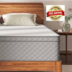12 Inch Single Mattress, 7-Zone Hybrid Single Bed Mattresses, Memory Foam Mattress with Pocket Sprung with Medium Firm for Body Support & Pressure Relief - 90x190x30cm