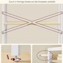 Bookcase with 6 levels and steel 6 Tier Bookcase Steel Frame Freestanding Shelf Living Room Bedroom Study ndustrial Design Image 7