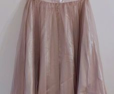 Fabulous nude tulle skirt