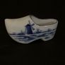 Vintage miniature delfts shoe Image 3