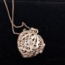 sterling silver locket necklace Image 4