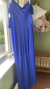 Royal Blue Bridesmaid Dresses x 3
