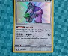 Oranguru Pokemon Card from Hidden Fates Shiny Vault collection (SV44/SV94)