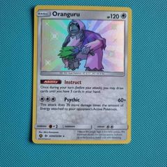 Oranguru Pokemon Card from Hidden Fates Shiny Vault collection (SV44/SV94)