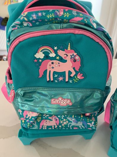 Smiggle junior trolley backpack