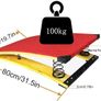 Gymnastics Springboard for Kids Vaulting Training Fitness Playing, Portable Curved Spring Board, Hard Wood Practice Equipment, Elastic Board for Home Room Athletics Training Image 4