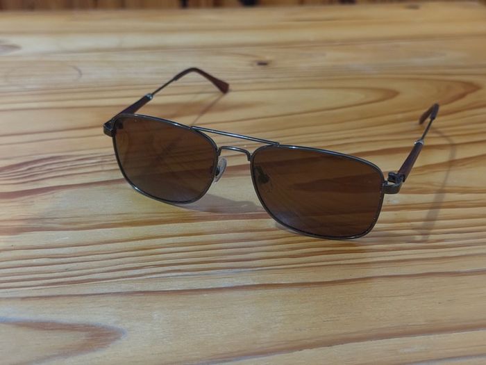Polarized UV Protection Sunglasses - Brown Lenses
