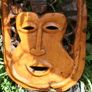 Wooden Heavy African Mask Image 4