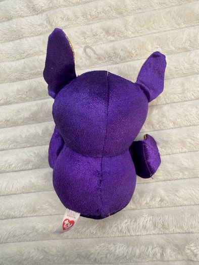 Ty Beanie Boos COUNT the Purple Halloween Bat approx. 6" Used Please see photos
