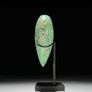 Natural Green Smithsonite Heart Shaped Stone - Mineral Image 5