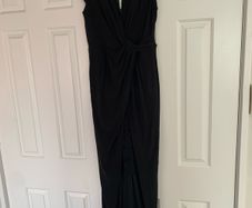 Coast Black Full Length Dress