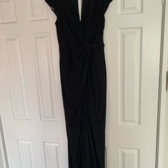 Coast Black Full Length Dress
