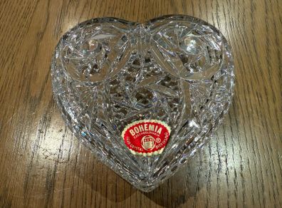 Trinket Glass Heart Box