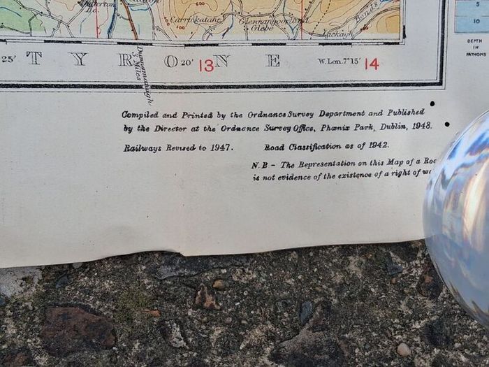 Ordnance Survey Map of Derry Layered Edition (Sheet 1 of the Series)