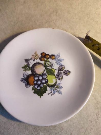 Swinnertons Harvest Fruit Ironstone Hanging Side Plates - Diameter 6 inches