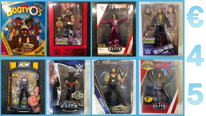 wwe elite wrestling figures rare NEW