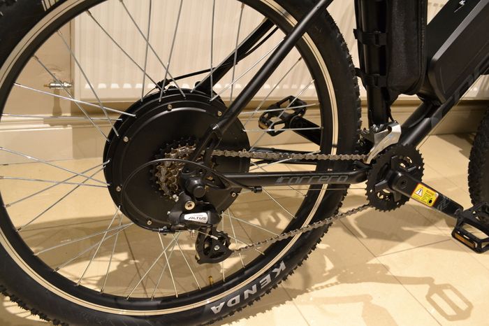 Carrera Vengeance LIKE NEW POWERFUL 1500 All Parts BRAND NEW Electric Bike