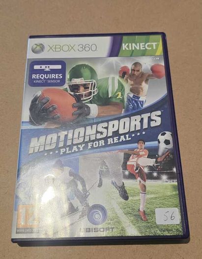 XBOX360 Xbox 360 Kinect Motionsports Play For Real - With Manual