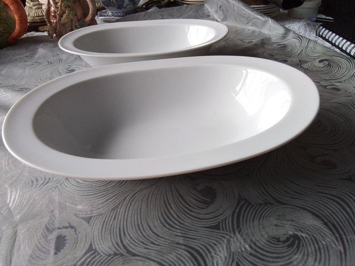 White Porcelain Oven Dishes